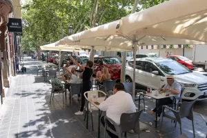 Outdoor seating Bar Mestalla