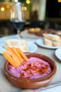 Red Beet Hummus in Valencia